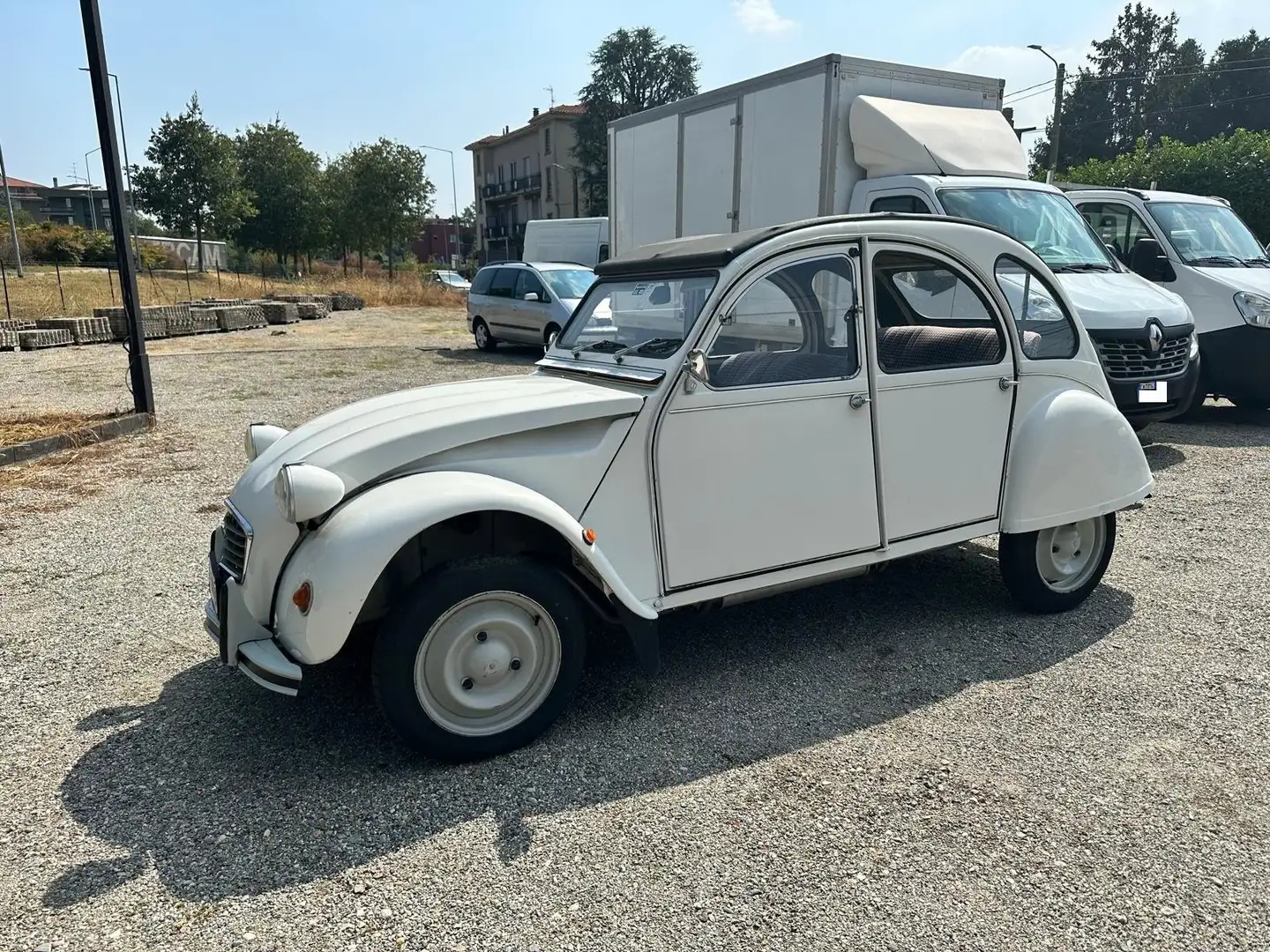 Citroen 2CV Blanc - 1