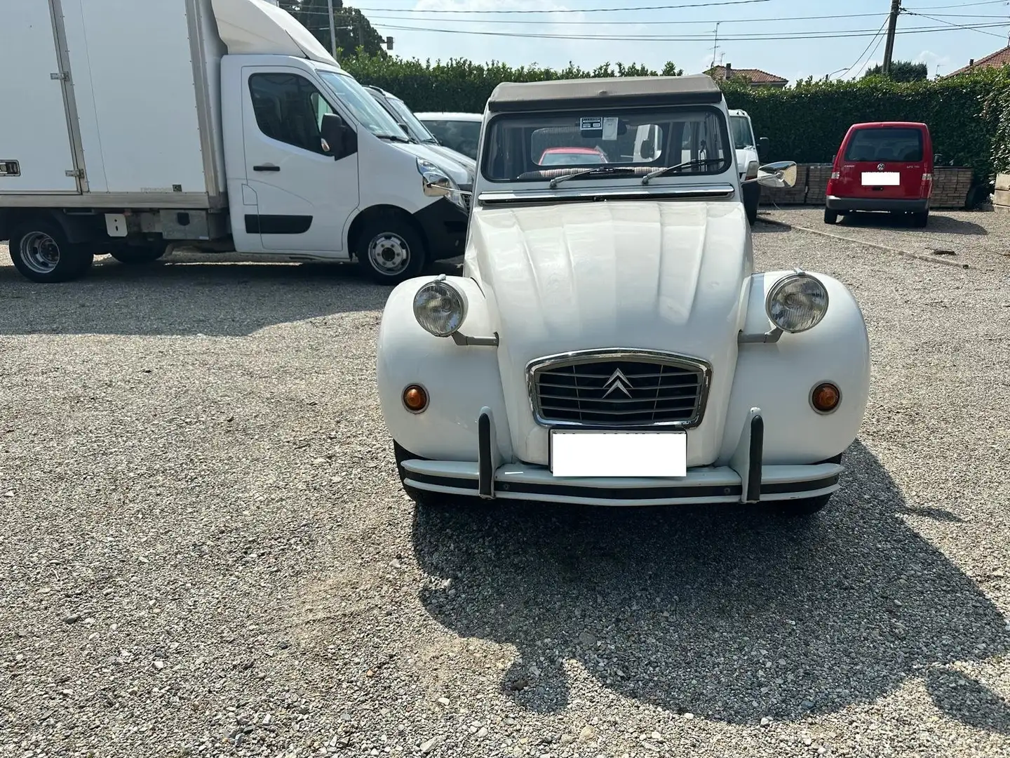 Citroen 2CV Blanc - 2