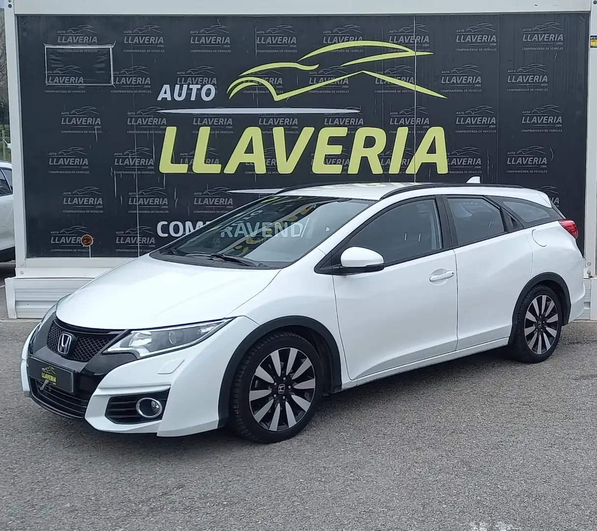 Honda Civic 1.6 i-DTEC Comfort Blanc - 1