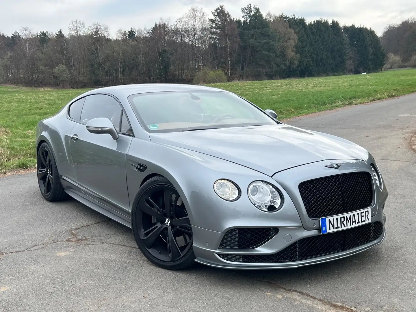 Bentley Continental GT 6.0 W12 SPEED 4WD OPTIK 21 ZOLL Grau - 1