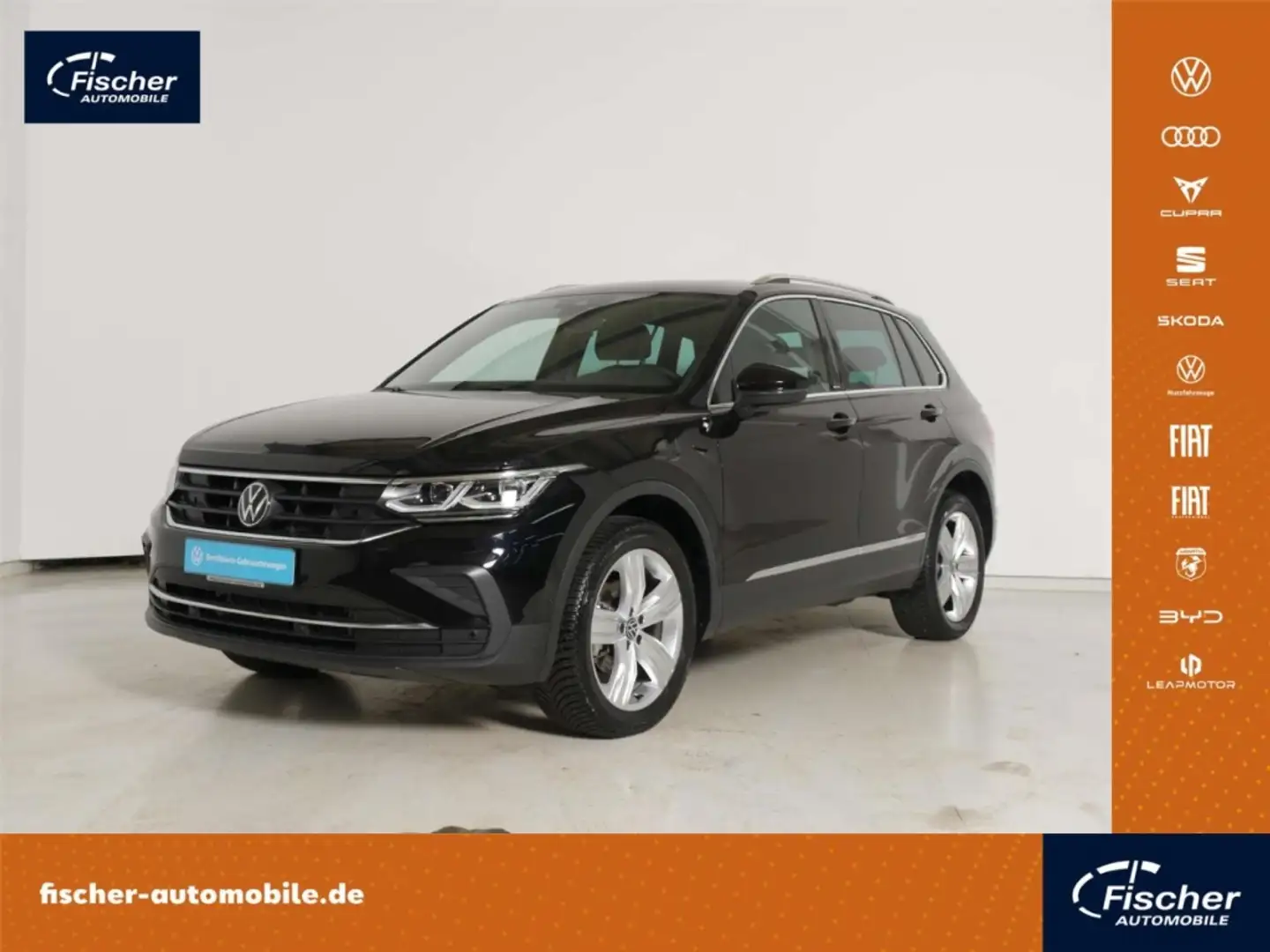 Volkswagen Tiguan 2.0 TDI 4Mot. Move DSG AHK/Matrix/P-Dach Schwarz - 1