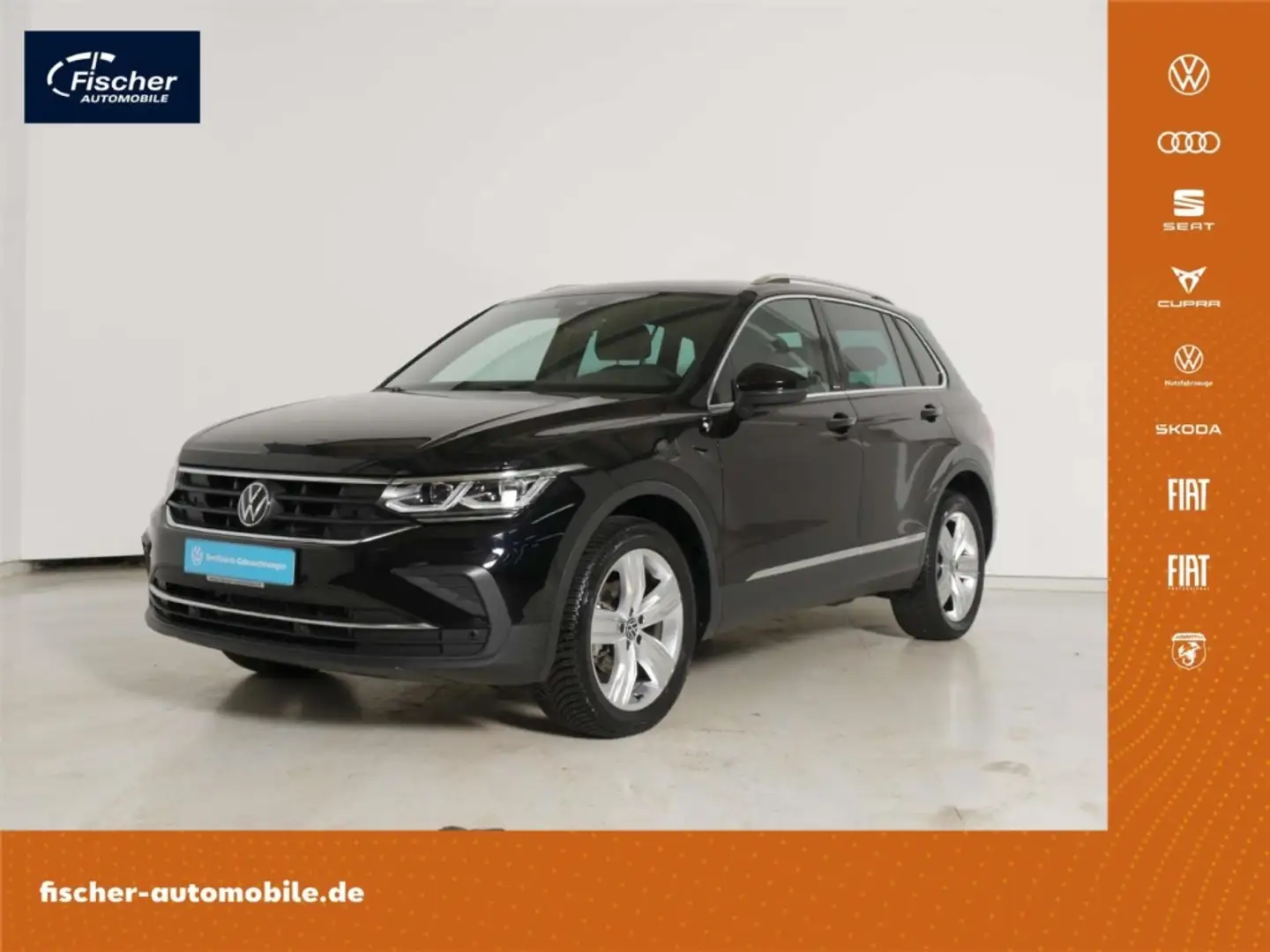 Volkswagen Tiguan 2.0 TDI 4Mot. Move DSG AHK/Matrix/P-Dach Schwarz - 1