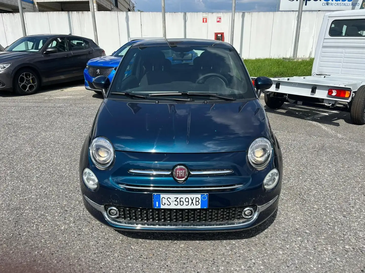 Fiat 500 1.0 Hybrid Dolcevita Blauw - 2