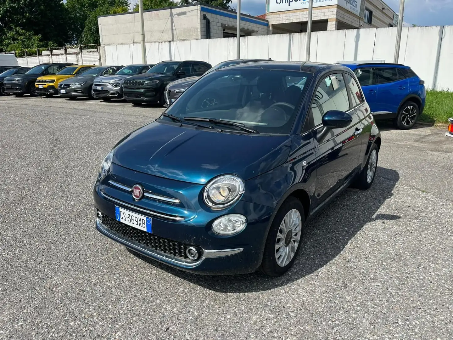 Fiat 500 1.0 Hybrid Dolcevita Blauw - 1