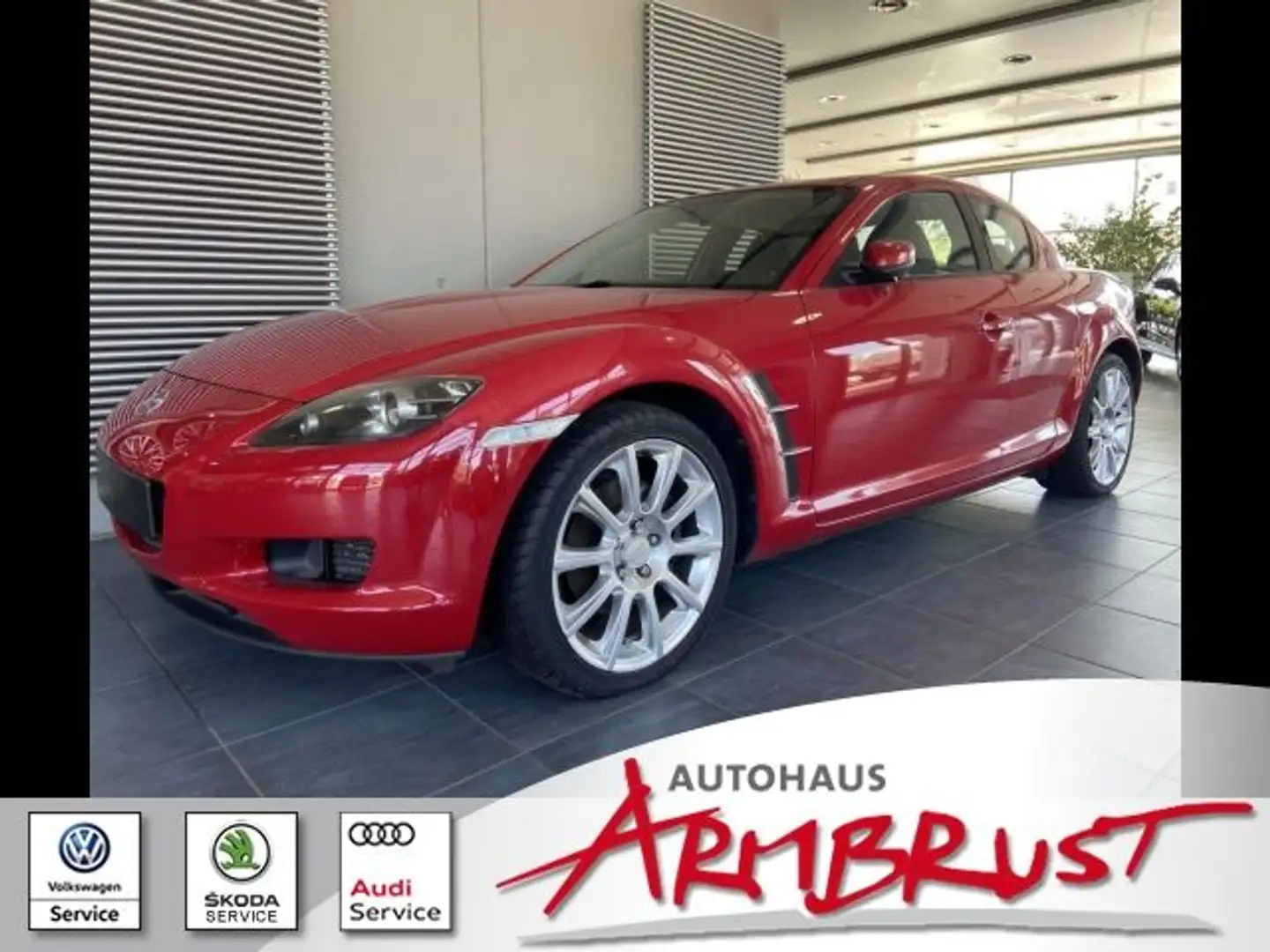 Mazda RX-8 RX8 141 KW Coupé Klima el. Fenster Rouge - 1