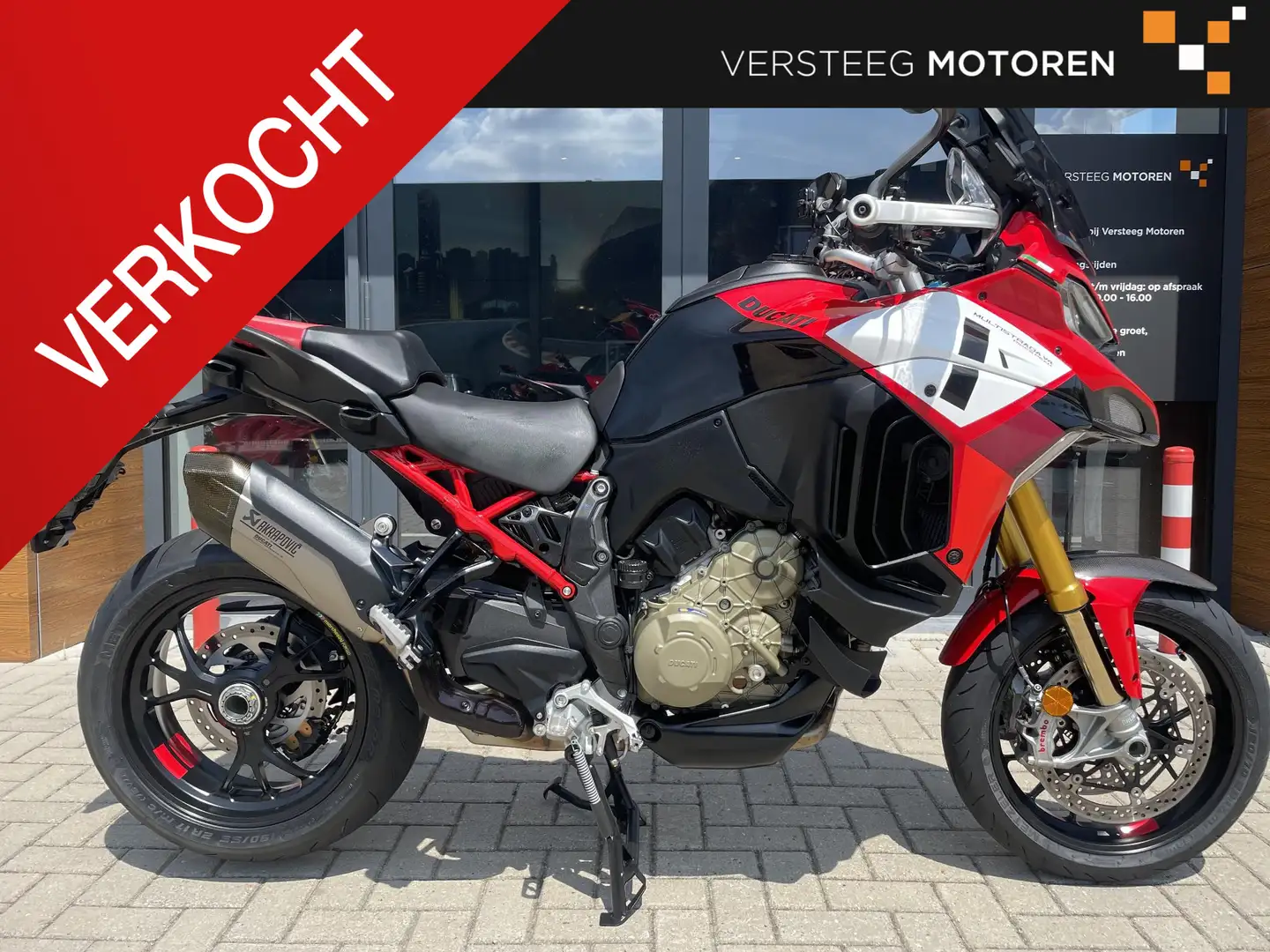 Ducati Multistrada V4 Pikes Peak #1ste eig# V4 S #gar t/m 07-26 Rood - 1