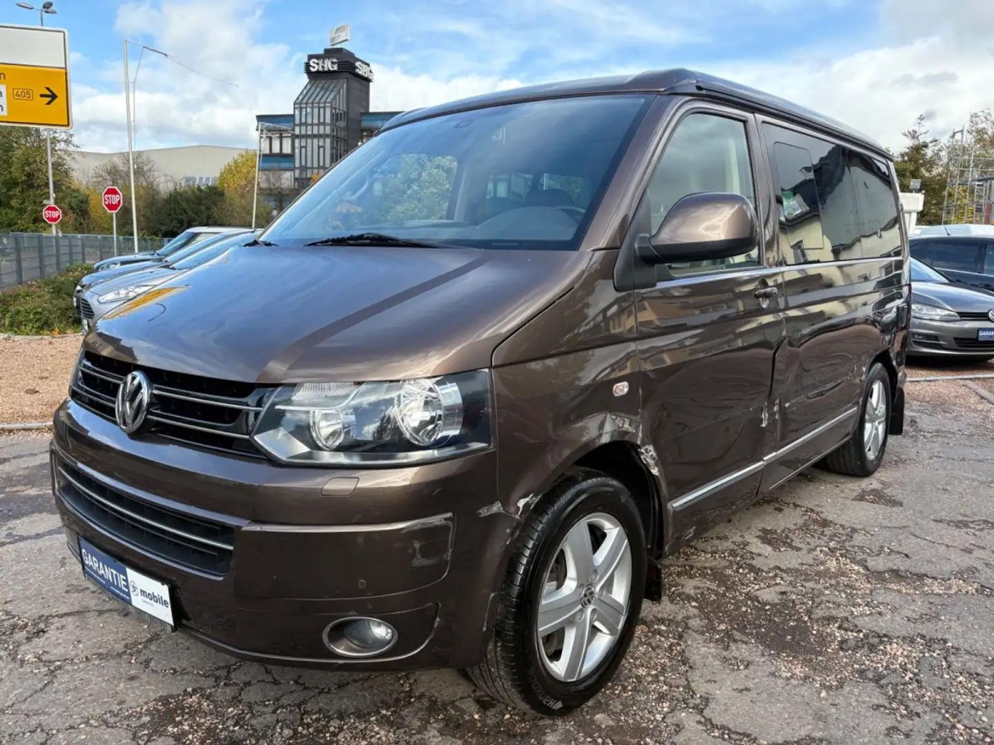 Volkswagen T5 California T5 California/ATM/KÜCHE/MAKISE/DSG/STÜHLE Brun - 2