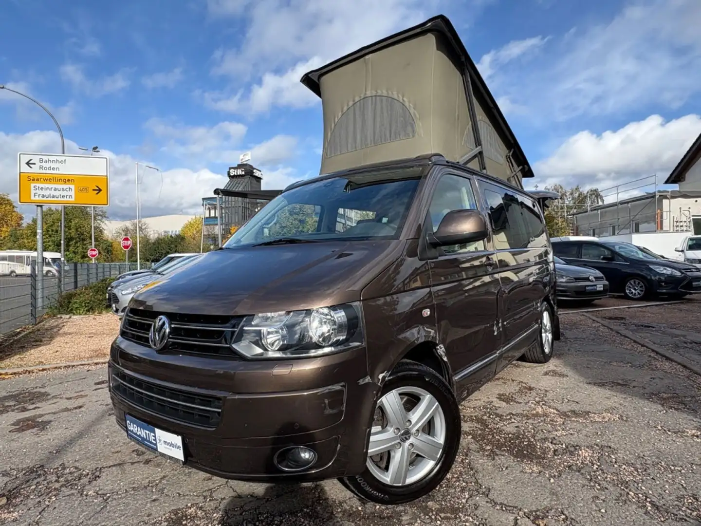 Volkswagen T5 California T5 California/ATM/KÜCHE/MAKISE/DSG/STÜHLE Brun - 1