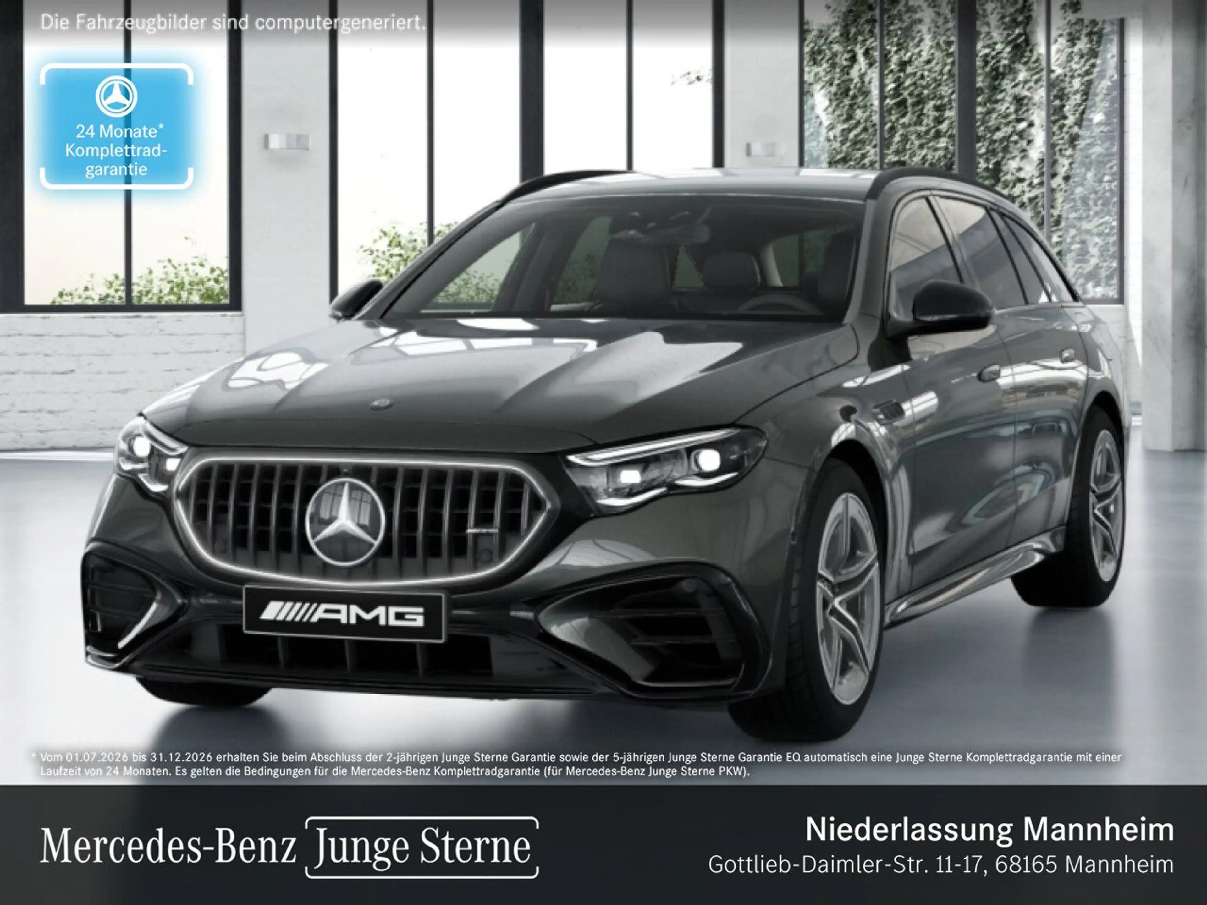 Mercedes-Benz E 53 AMG T 4M Hybrid Fahrass 360° Burmester Distr.
