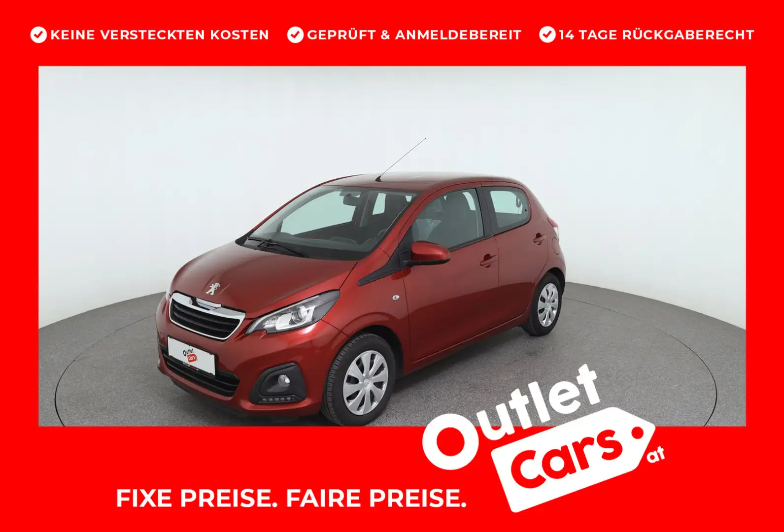 Peugeot 108 1,0 VTi 68 Active Rot - 1