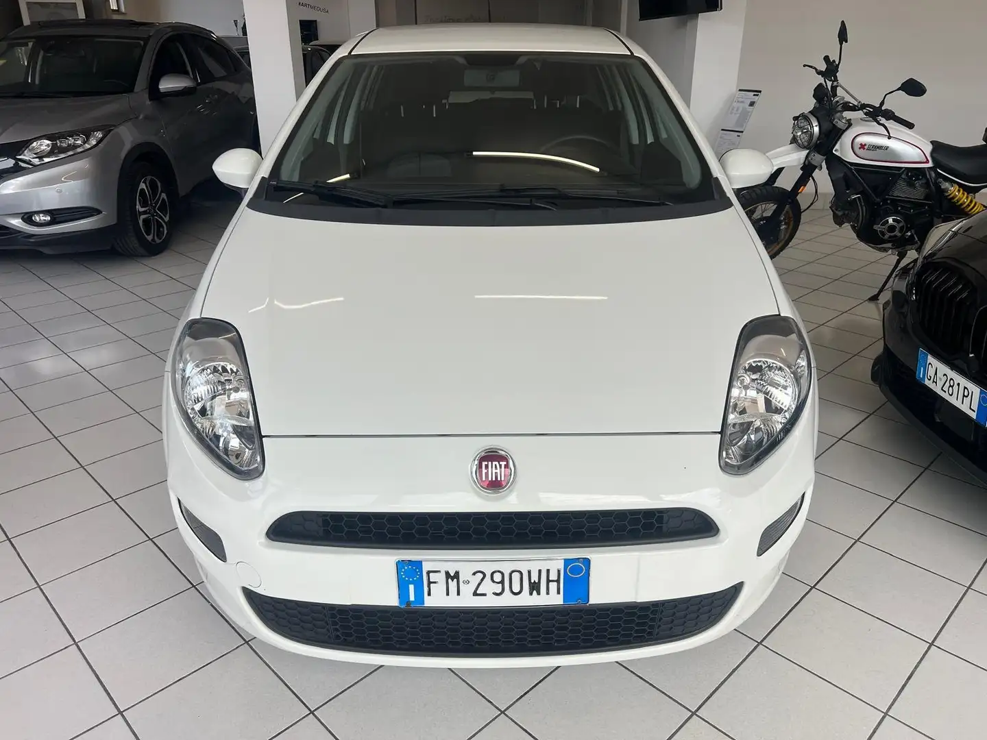 Fiat Punto Evo Punto Evo 5p 1.3 Mjt VAN AUTOCARRO 4 POSTI Bianco - 2