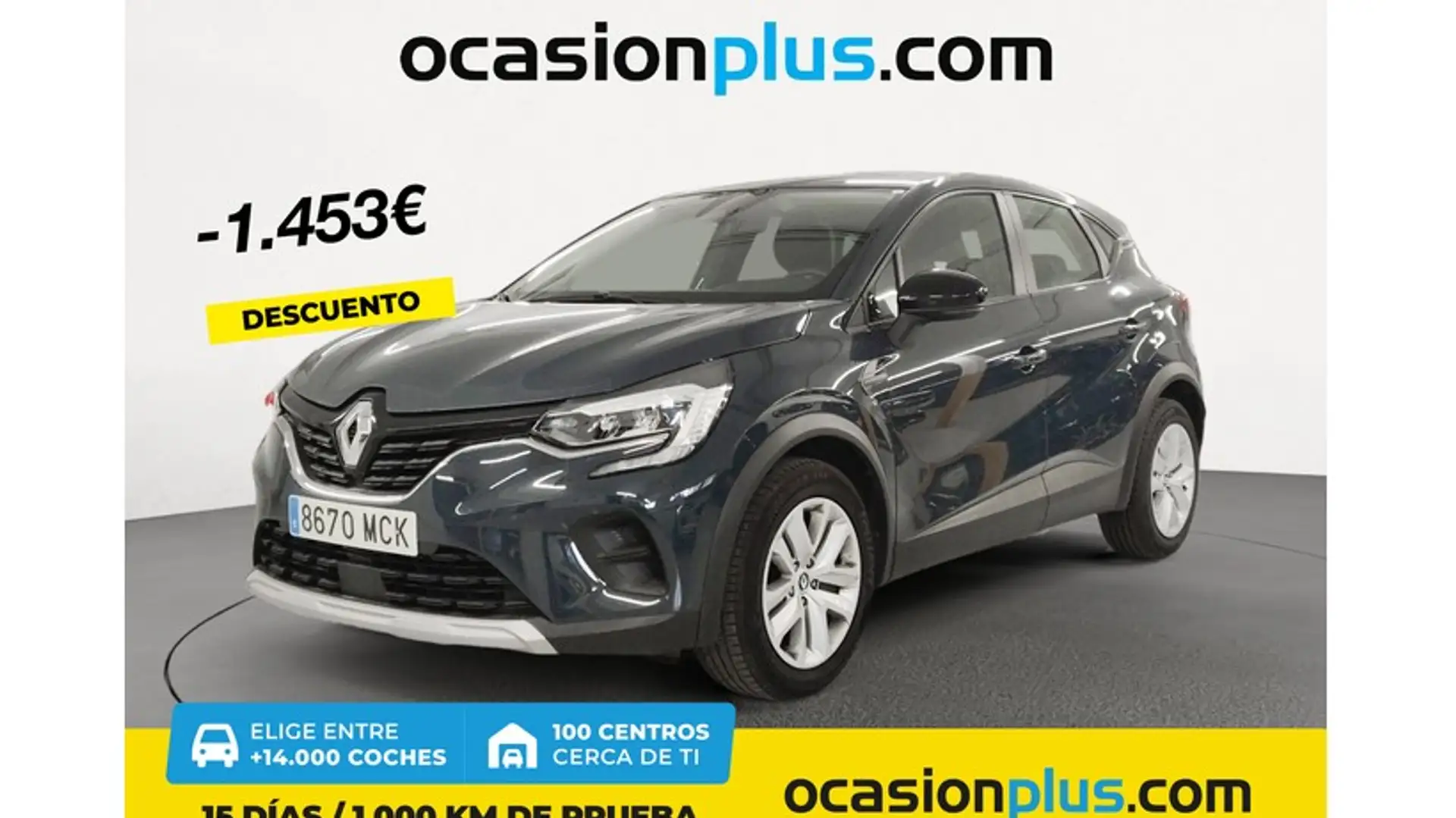 Renault Captur TCe Intens 67kW Bleu - 1