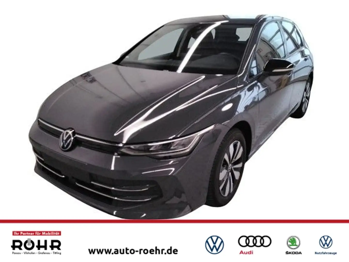 Volkswagen Golf VIII Goal (Garantie 03/2030.AHK.SHZ.TravelAssist) Grau - 1