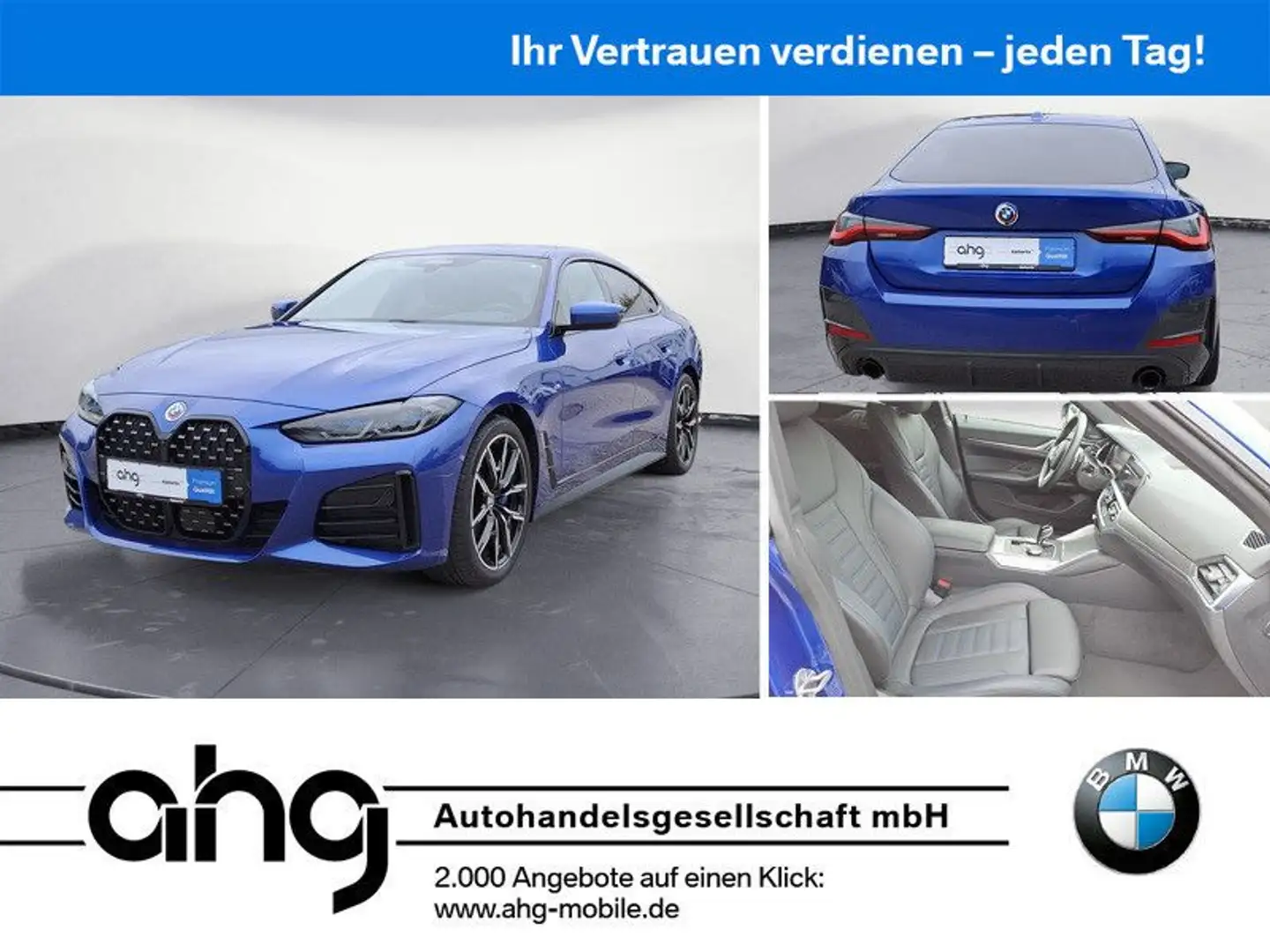 BMW 430 M Sport HaKa | GARANTIE Bleu - 1