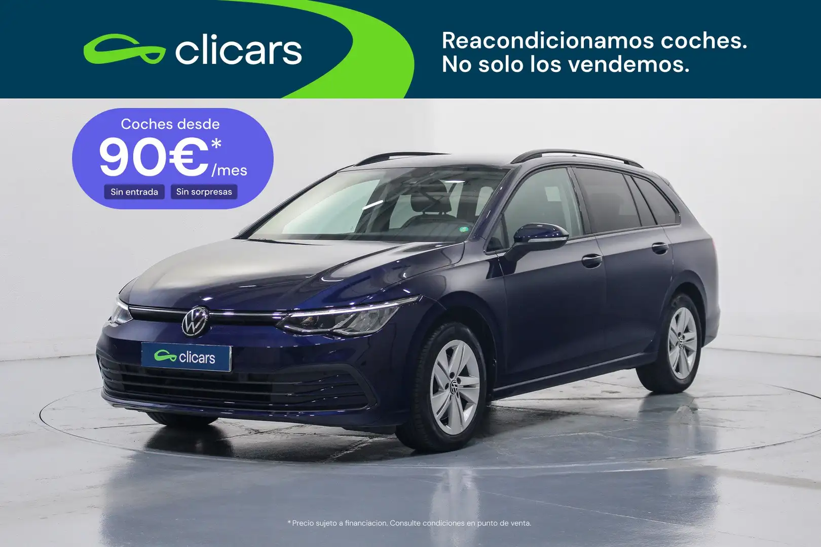 Volkswagen Golf Variant 2.0TDI Life 85kW Azul - 1