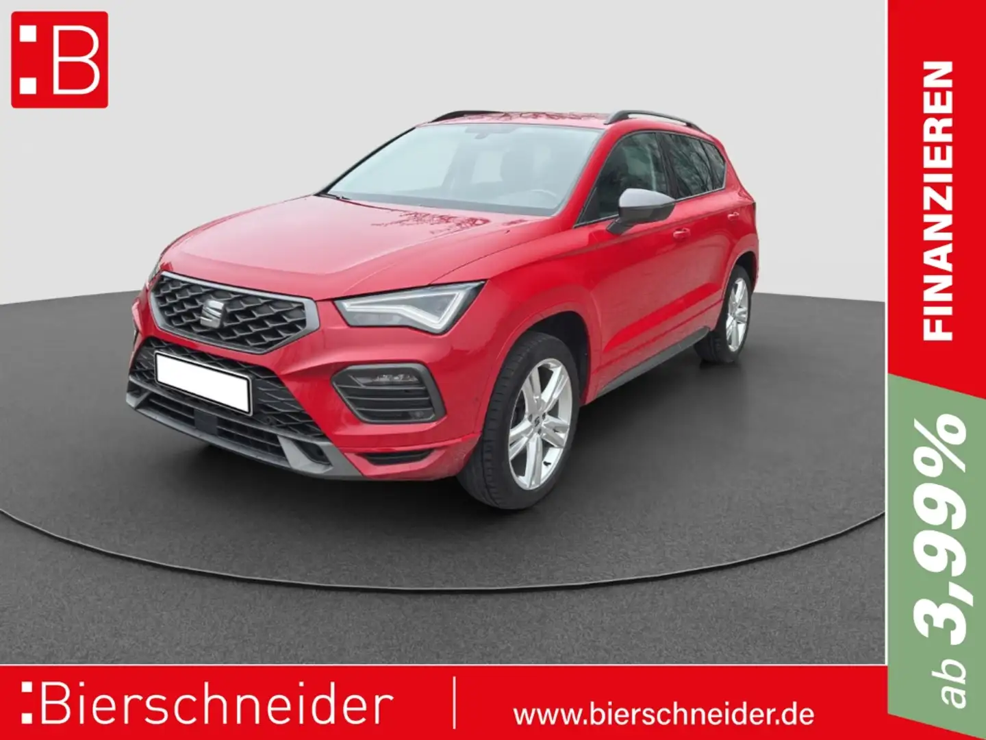 SEAT Ateca 1.5 TSI FR NAVI BEATS REAR VIEW SHZ Rot - 1
