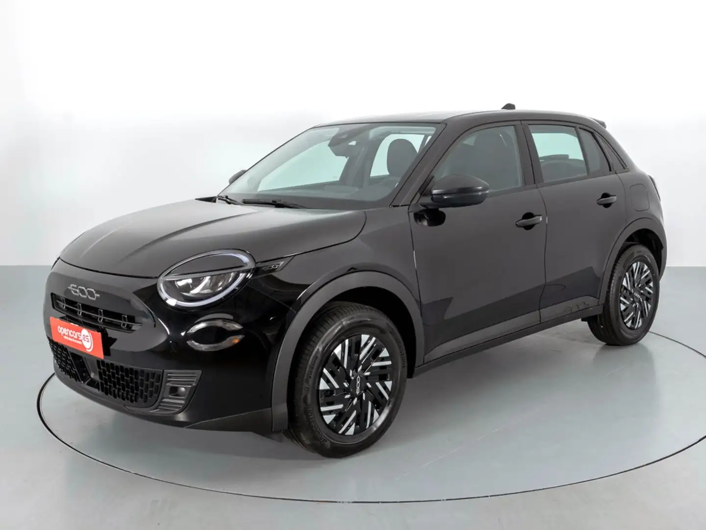 Fiat 600 HYBRID AUTOMATICO TURBO 100CV Negro - 1