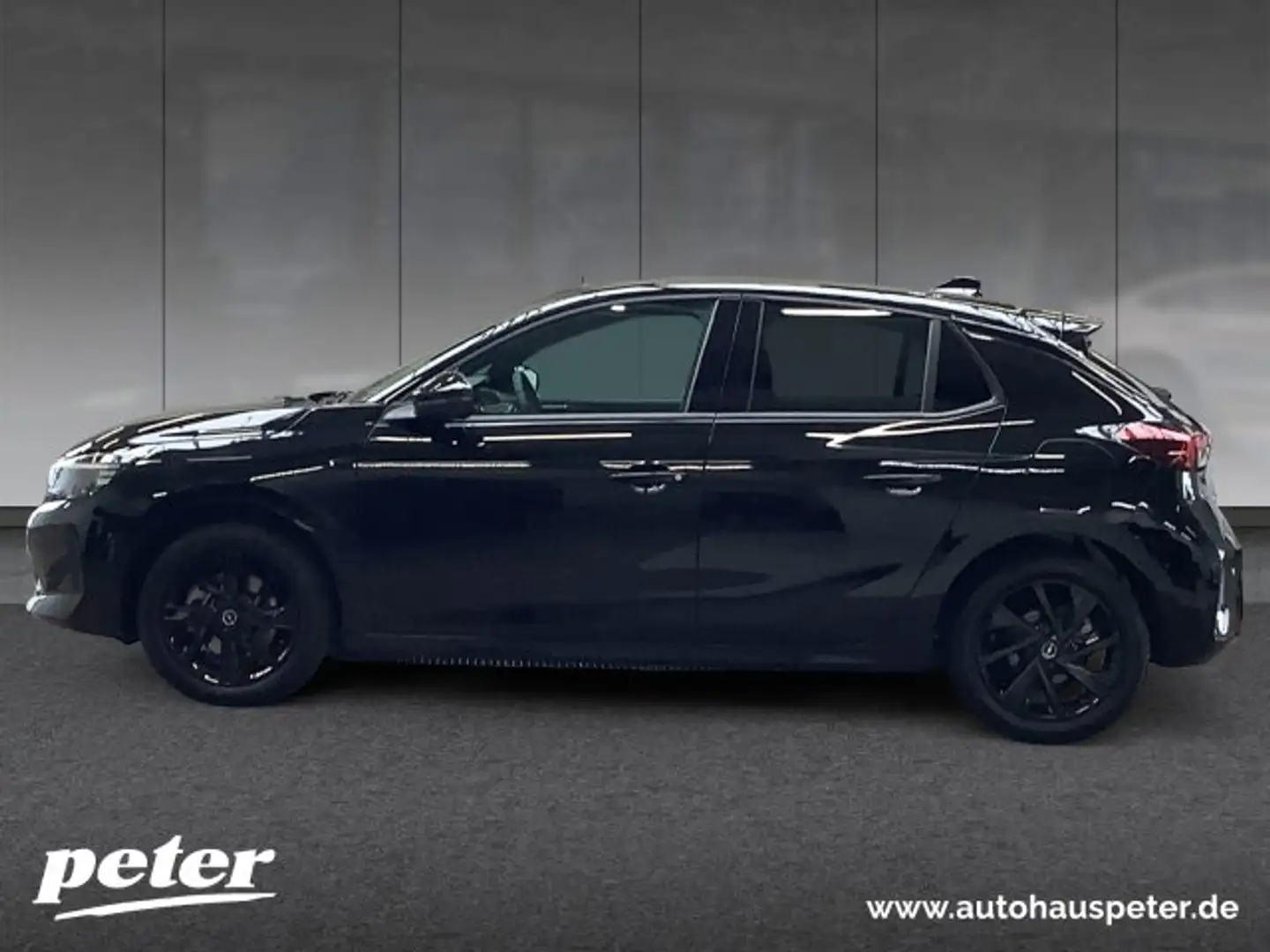 Opel Corsa Corsa F 1.2 Turbo GS Klimaautomatik Sitzheizung Allwetter 100PS Schwarz - 2