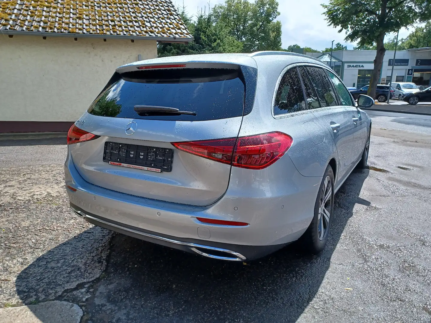 Mercedes-Benz C 180 T Avantgrde*AHK*R.-Kamera*el. Heckklappe* Argent - 2