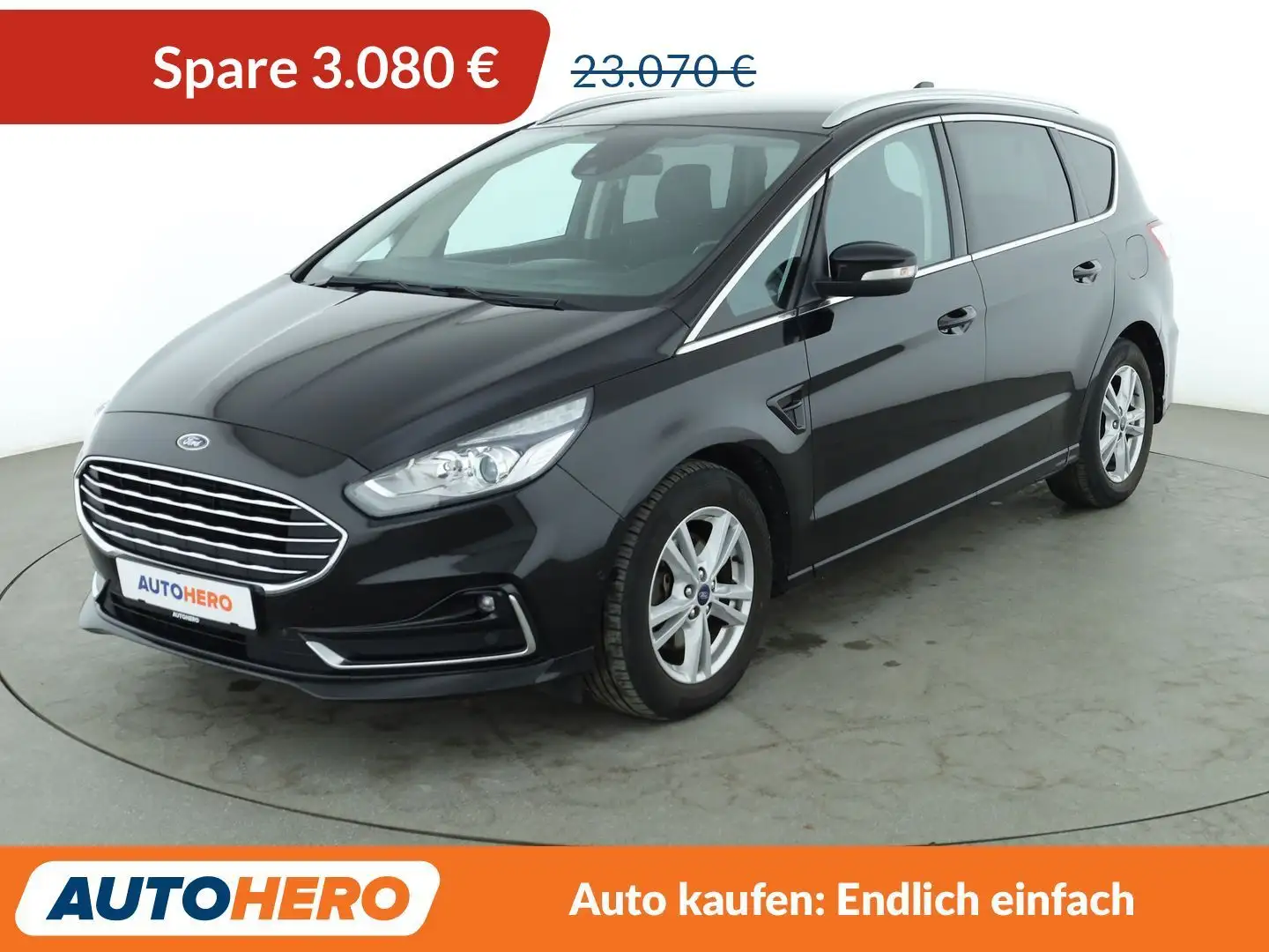 Ford S-Max 2.0 TDCi EcoBlue Titanium *NAVI*TEMPO*LIM*CAM*SHZ* Noir - 1
