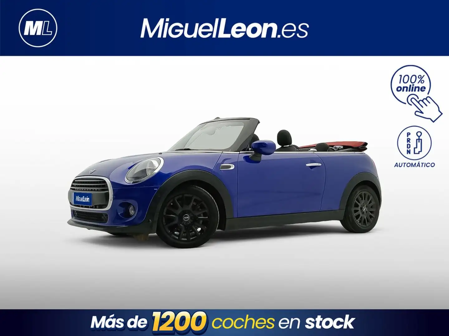 MINI Cooper Cabrio Aut. Azul - 1