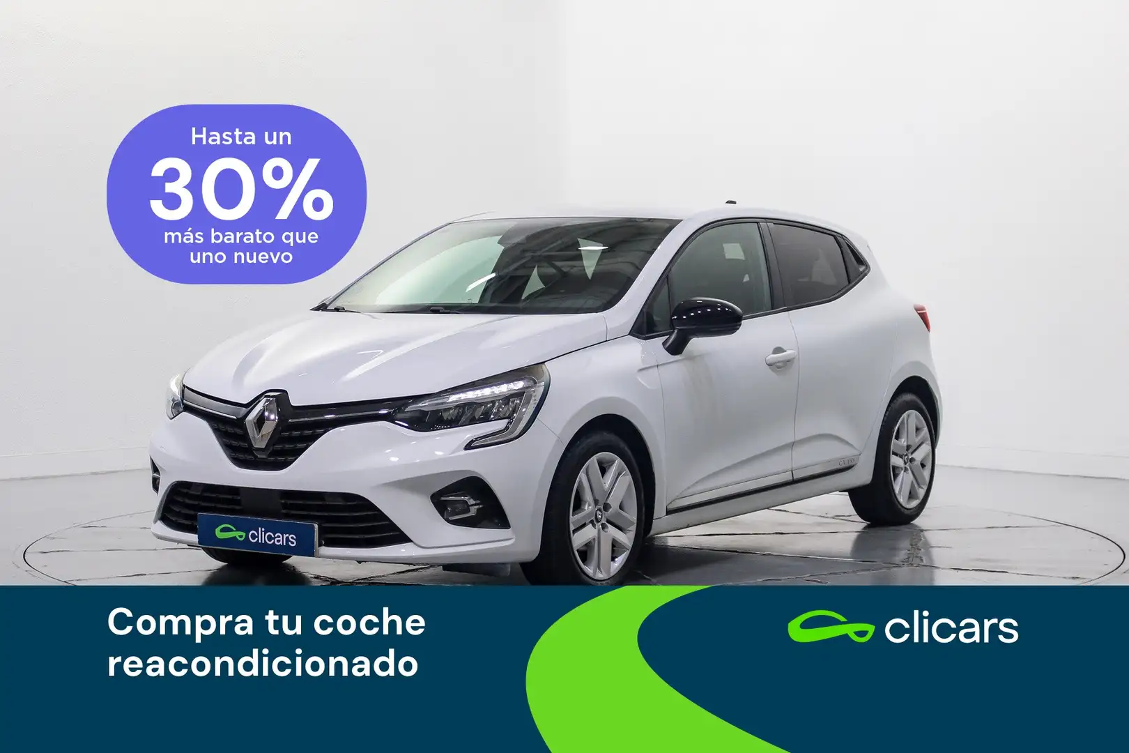Renault Clio TCe GLP Business 74kW Weiß - 1