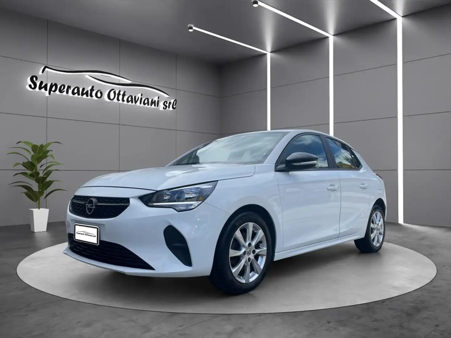 Opel Corsa-e Corsa 1.5 Edition s&s 100cv Bianco - 1