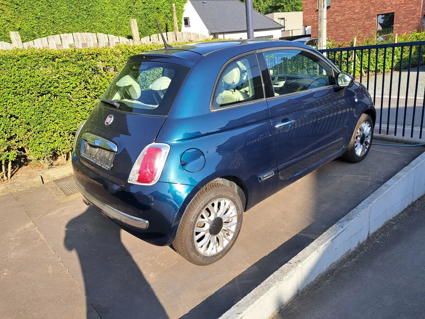 Fiat 500 500 1.2 8V Pop Blauw - 1