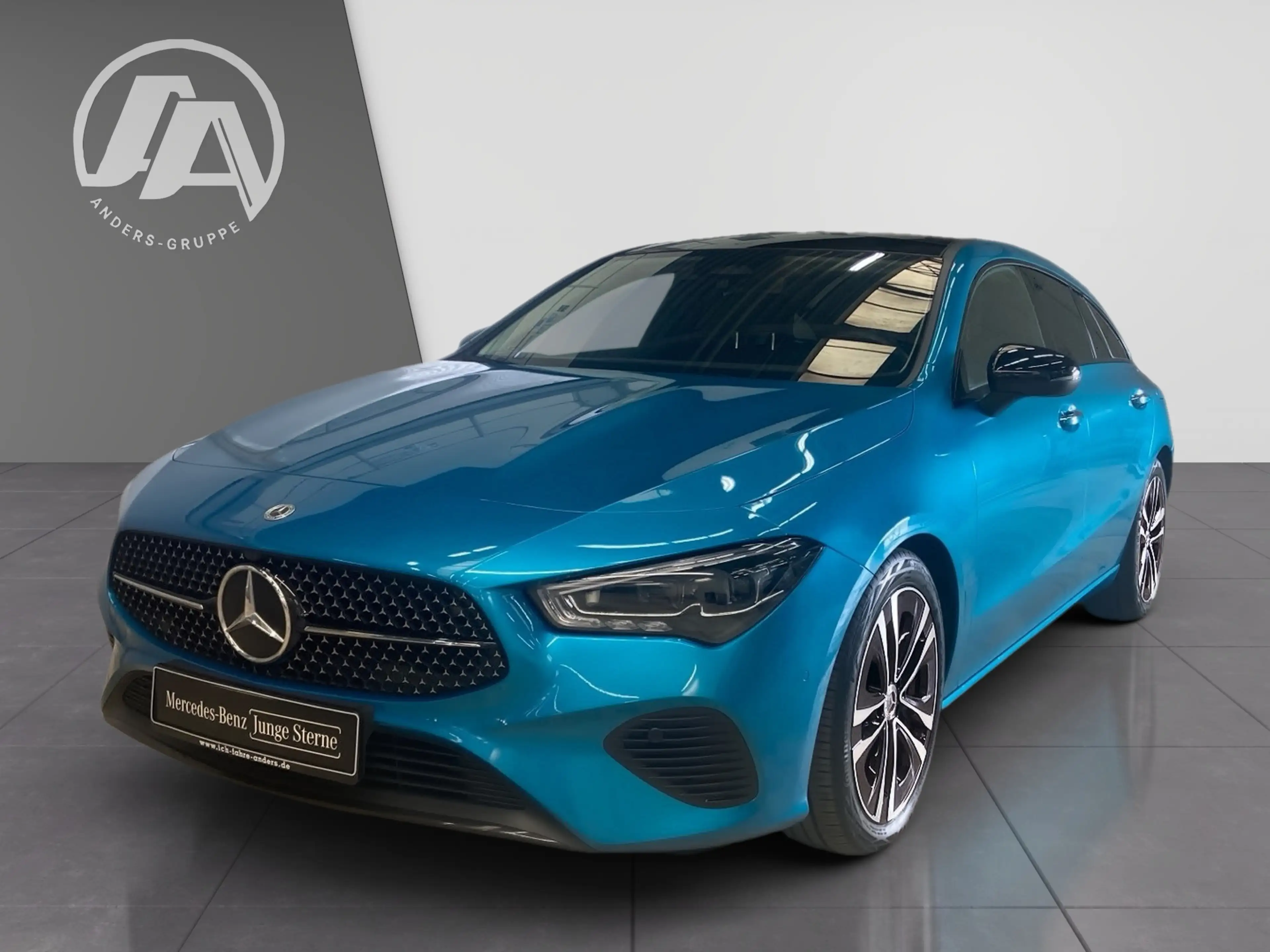 Mercedes-Benz CLA 200 d SB Prog+LED+Pano+AHK+Distr.+Burm+Night — photo 2