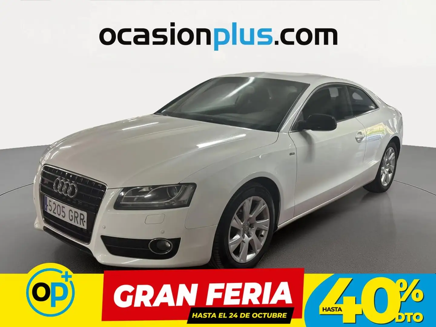 Audi A5 Coupé 2.7TDI Multitronic Blanco - 1