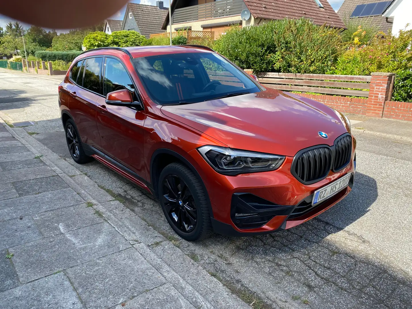 BMW X1 X1 sDrive18d Aut. Sport Line Narancs - 2