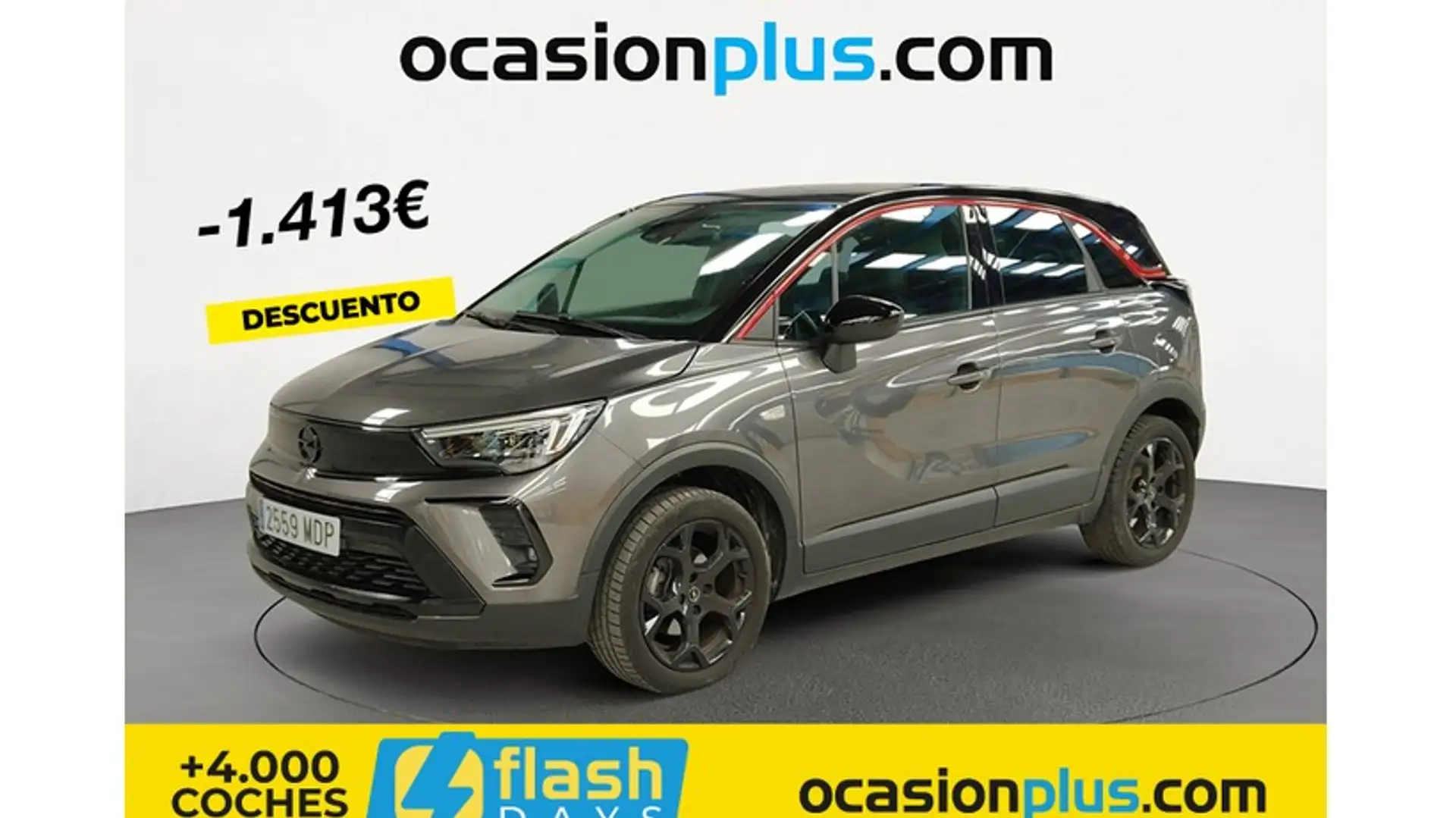 Opel Crossland 1.2 S&S GS 110 Grijs - 1
