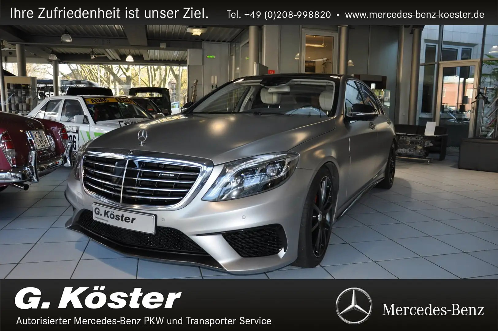 Mercedes-Benz S 63 AMG Mercedes-AMG S 63 4Matic lang COMAND APS/Styling Szary - 1
