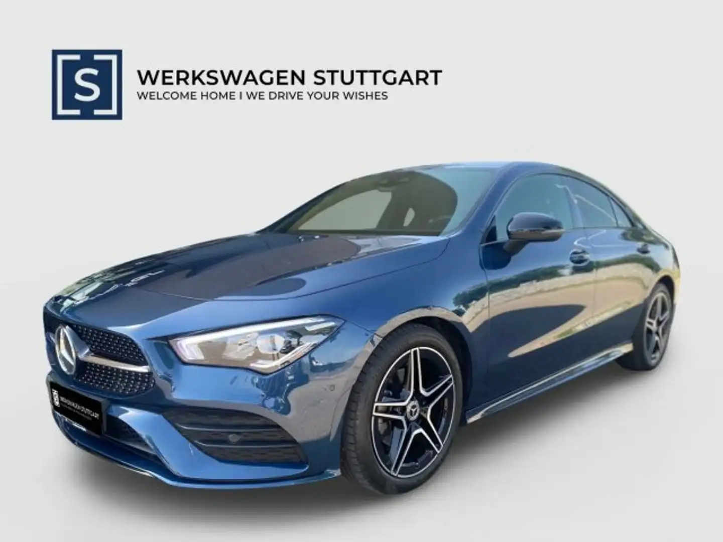 Mercedes-Benz CLA 200 CLA 200 AMG Night Pano MBUXHigh LED KAM Sound Blau - 1