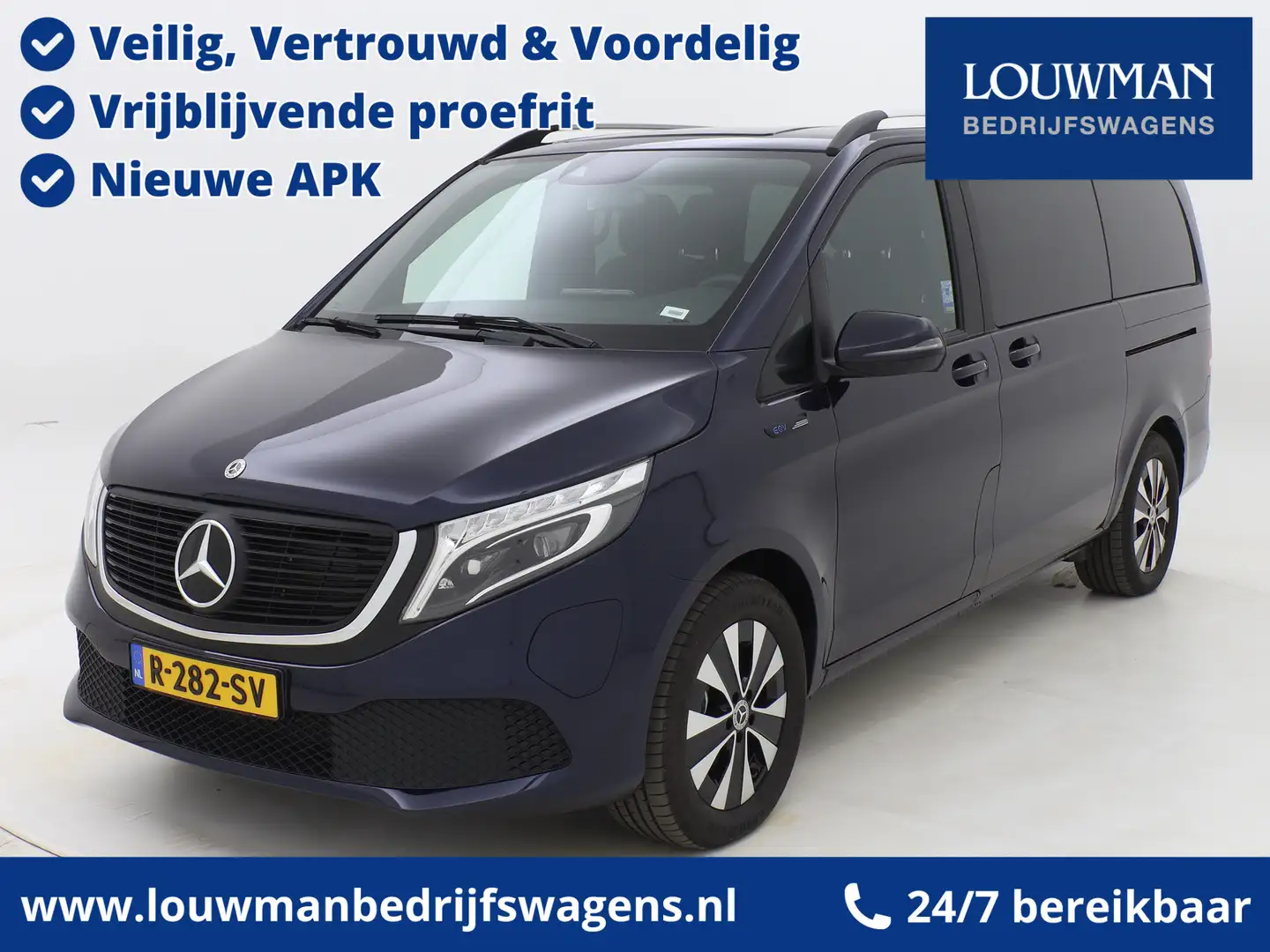 Mercedes-Benz EQV 300 L2 Business Solution Limited Nieuw | 7-persoons | Blau - 1