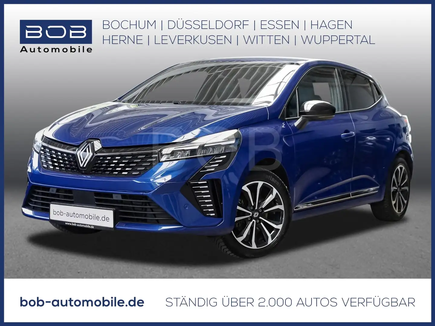 Renault Clio TECHNO E-TECH HYBRID 145 SHZ RFK KLIMA 360° Blau - 1