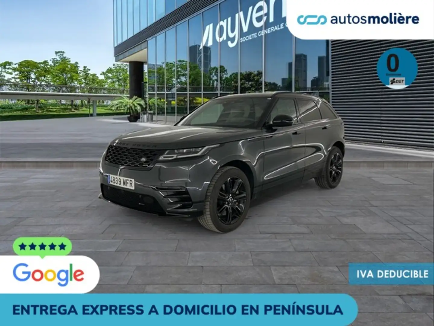 Land Rover Range Rover Velar 2.0 i4 PHEV R-Dynamic S 4WD Aut. 404 Gris - 1