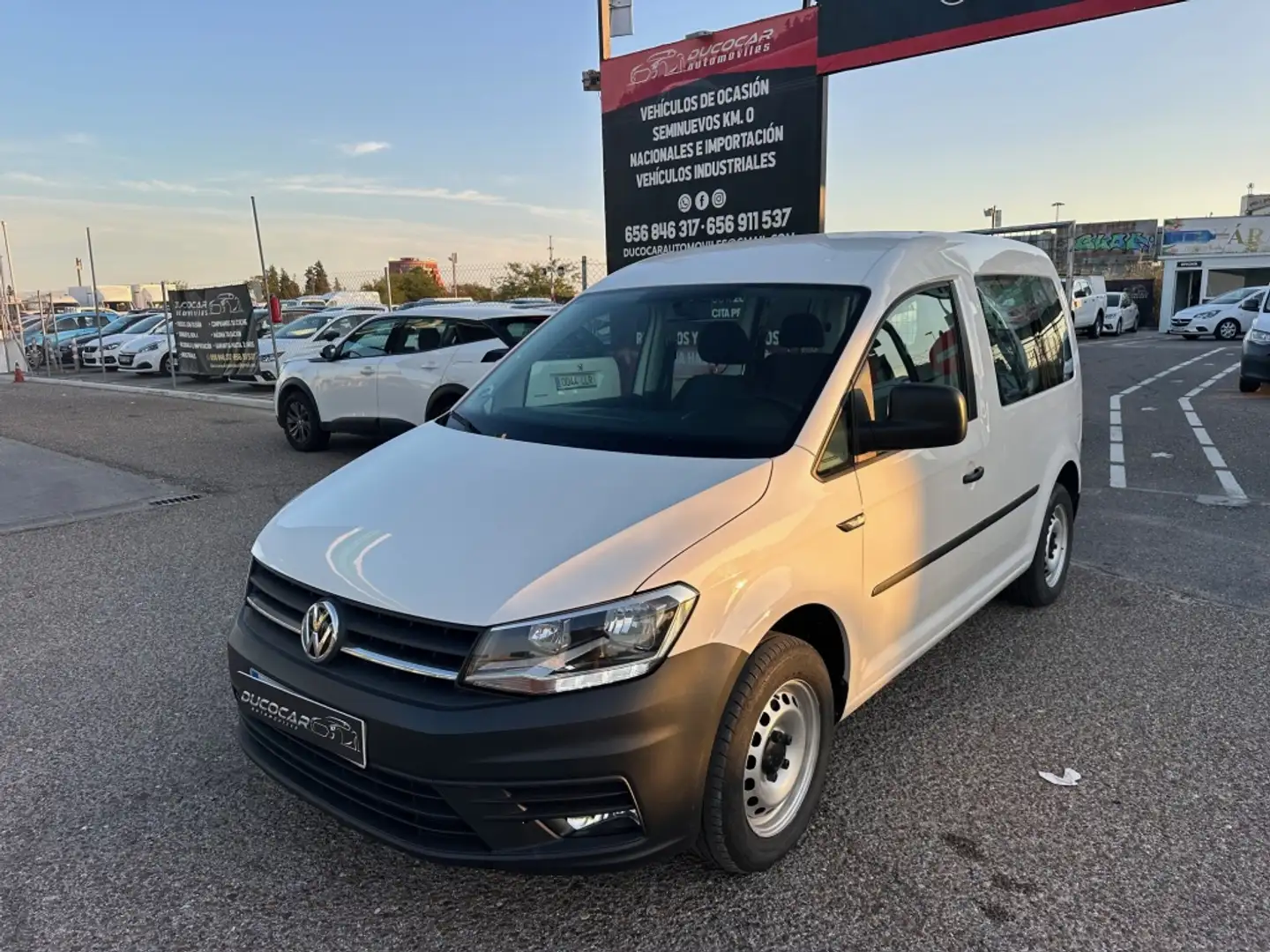 Volkswagen Caddy 2.0TDI Origin 75KW Bianco - 2