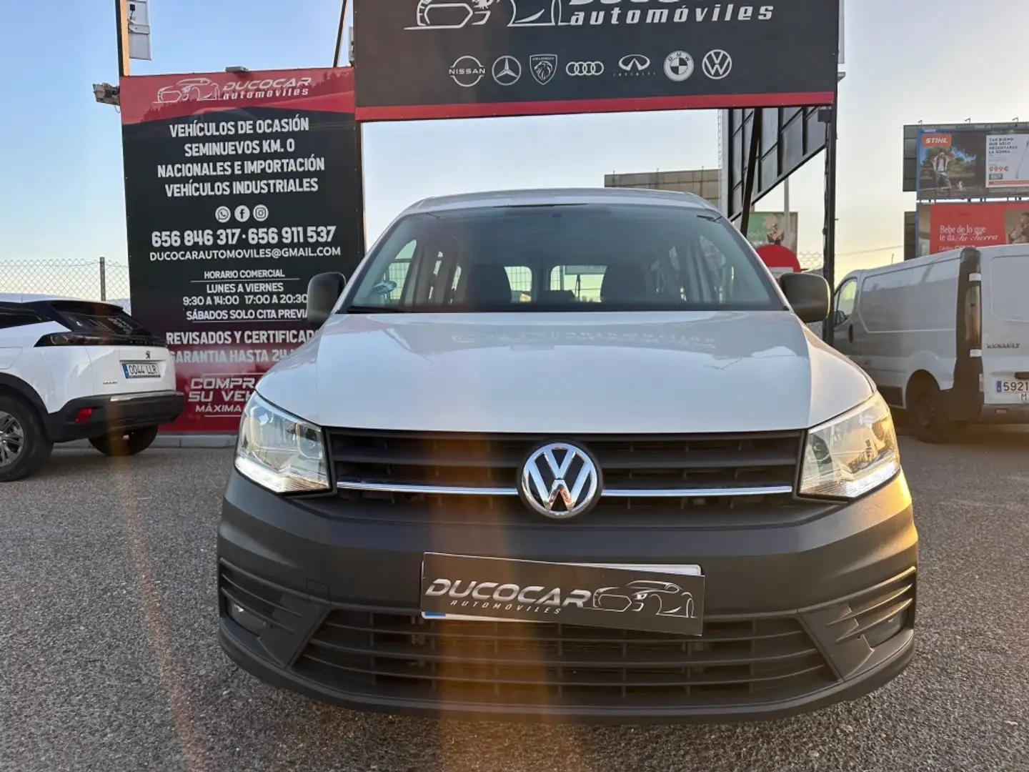 Volkswagen Caddy 2.0TDI Origin 75KW Bianco - 1