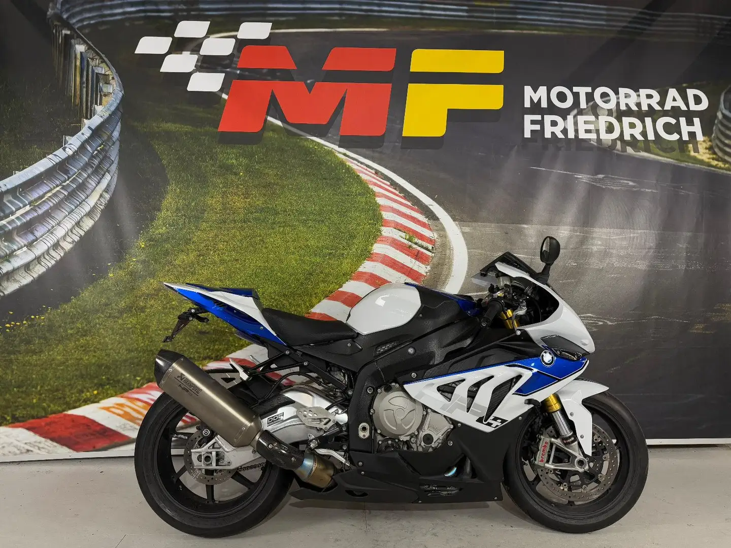 BMW S 1000 RR HP4 [1. HAND|SERVICE NEU] Blanc - 1