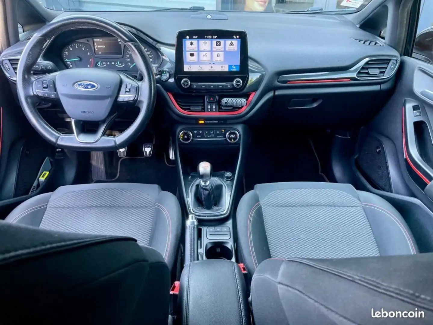 Ford Fiesta 100ch ST-LINE- B&O Noir - 2