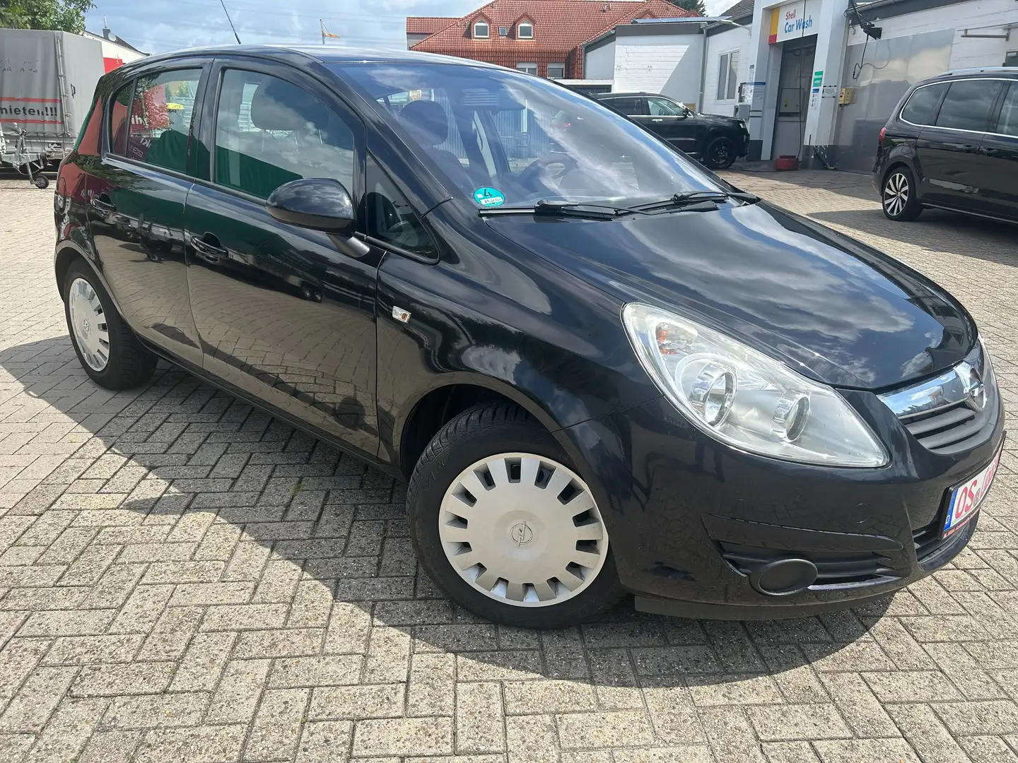 Opel Corsa 1.2 16V Edition,neue Steuerkette, neue Inspektion Noir - 1