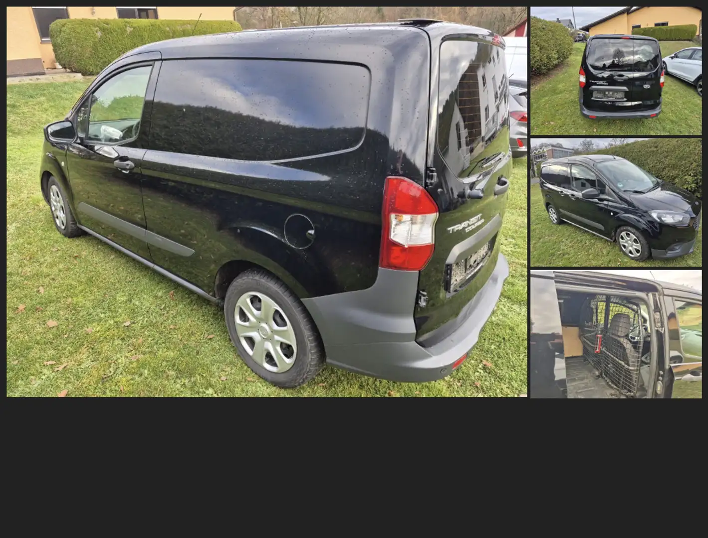 Ford Transit Courier 1.5 D Trend Klima NAVI TÜV+Reifen NEU Schwarz - 1