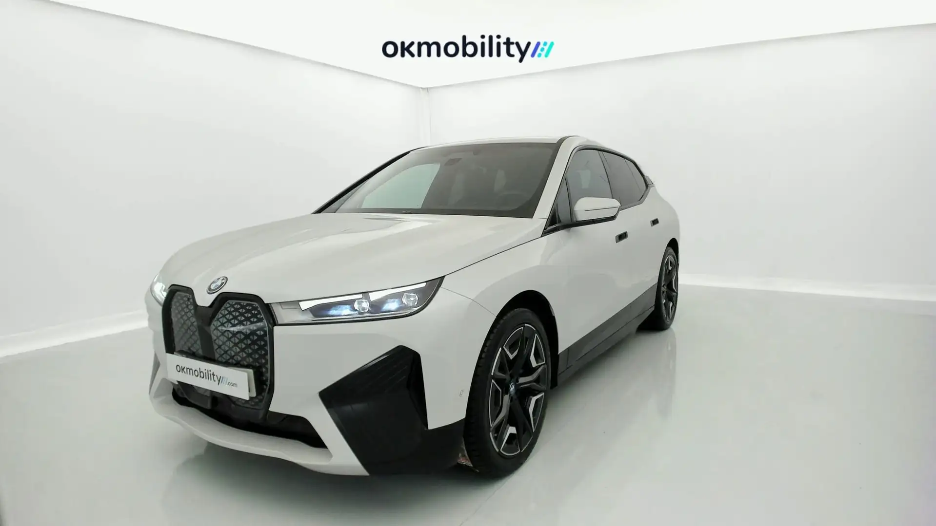 BMW iX xDrive 40 Wit - 1