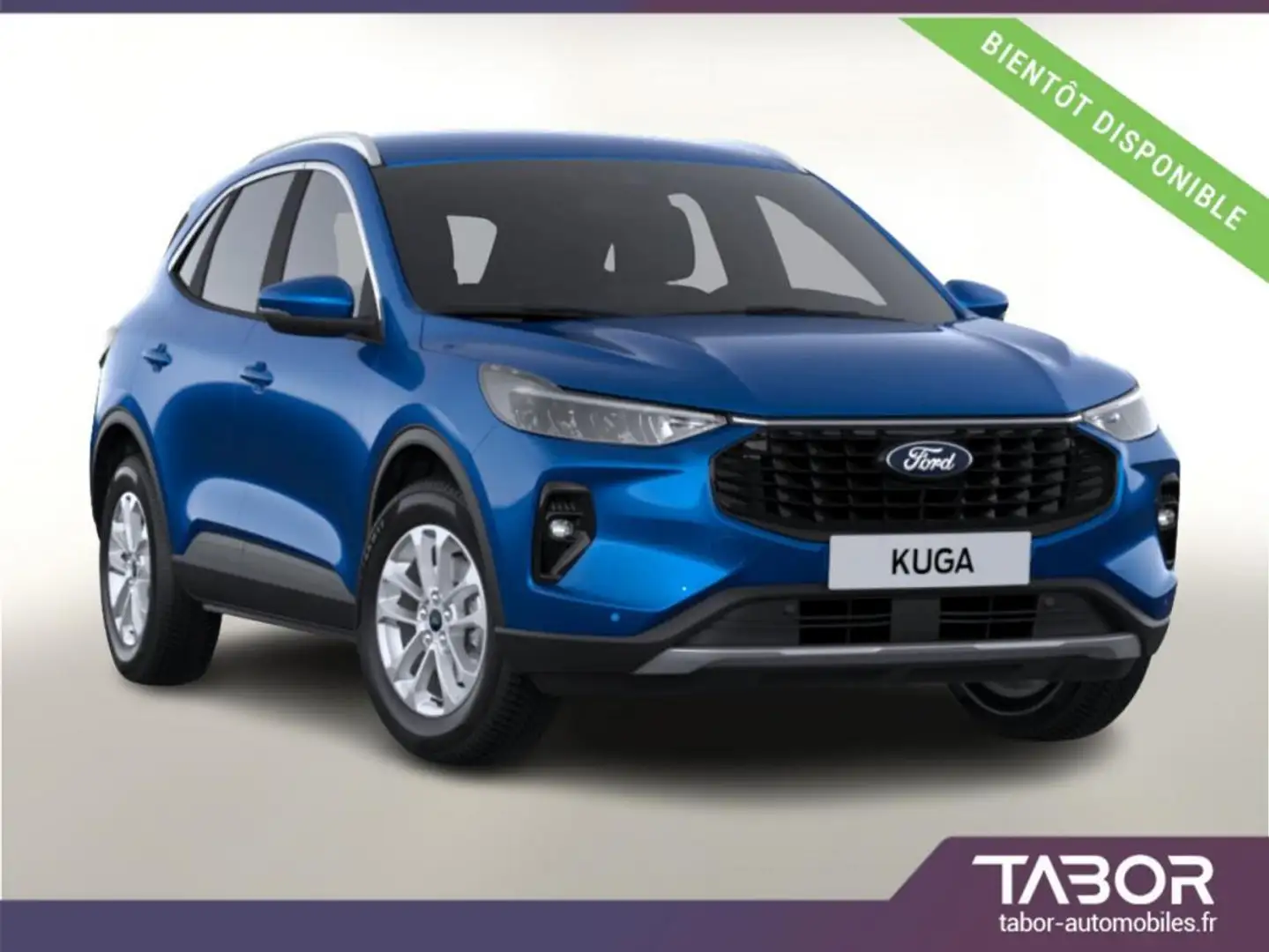 Ford Kuga 1.5 EB 150 Titanium Cam LED PrivG Bleu - 1
