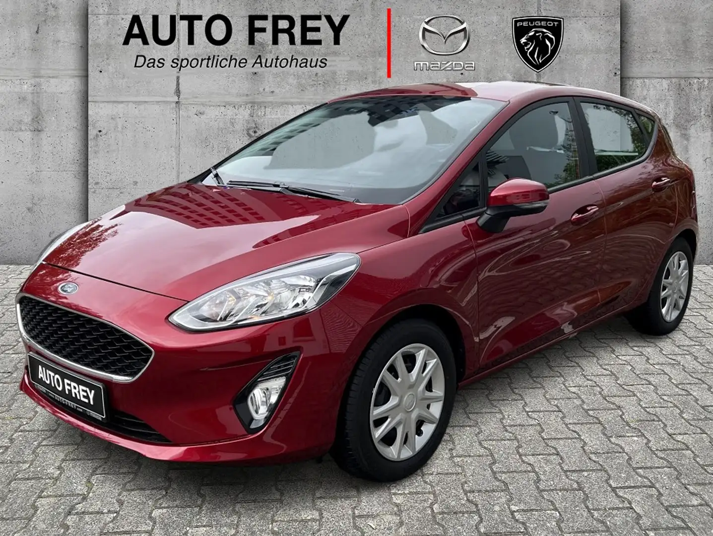 Ford Fiesta 1.1 86PS 5-Türer Cool&Connect+TEMPOMAT+SPURHALTEAS Rot - 1