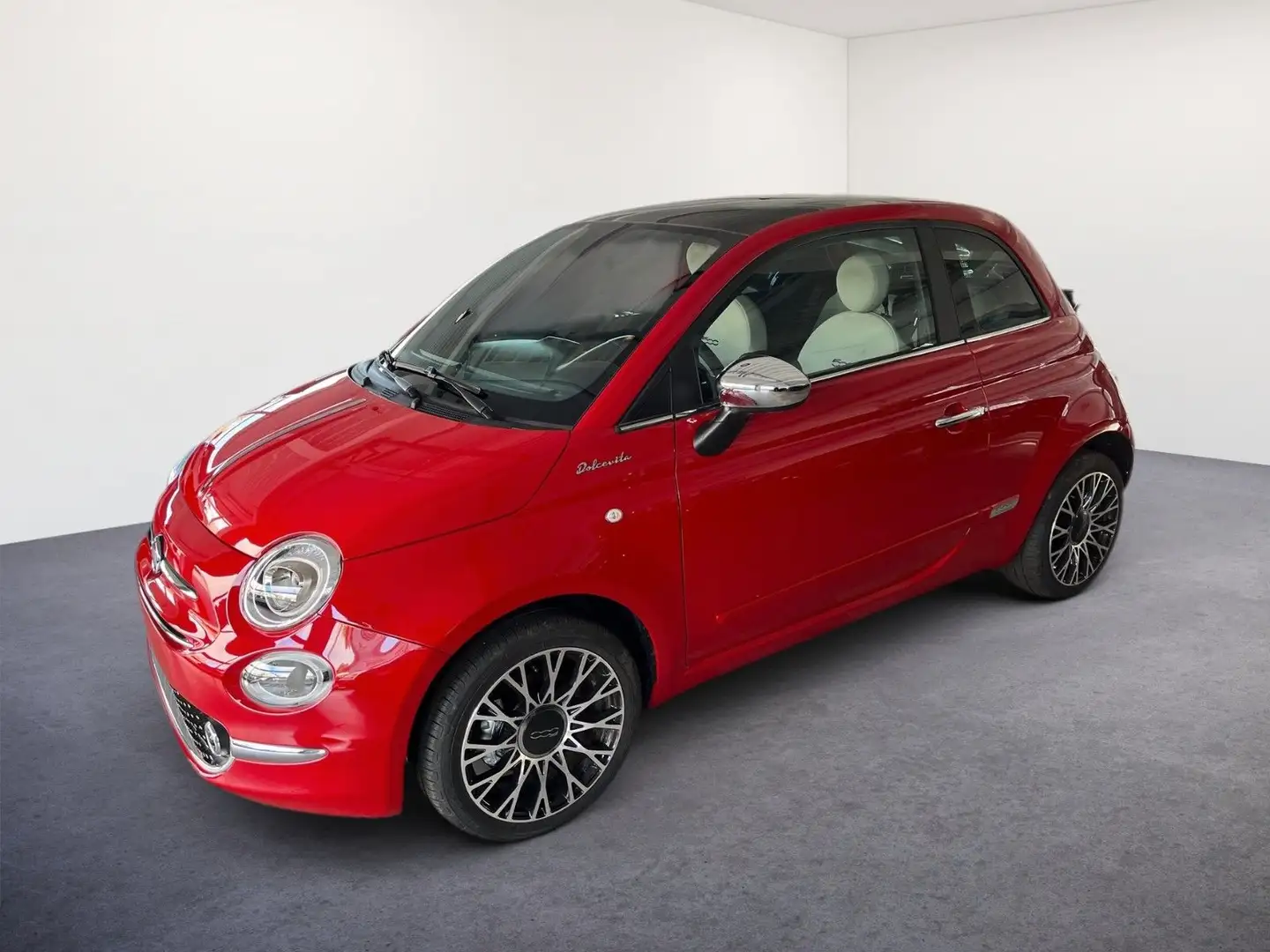 Fiat 500 1.0 DOLCEVITA Hybrid/16Z/KLIMAA/STYLE P Red - 1