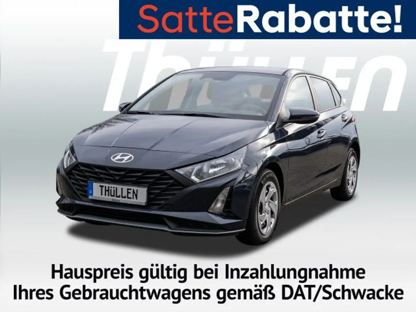 Hyundai i20 1.2 5-MT Select Bluetooth Navi Klima Gris - 1
