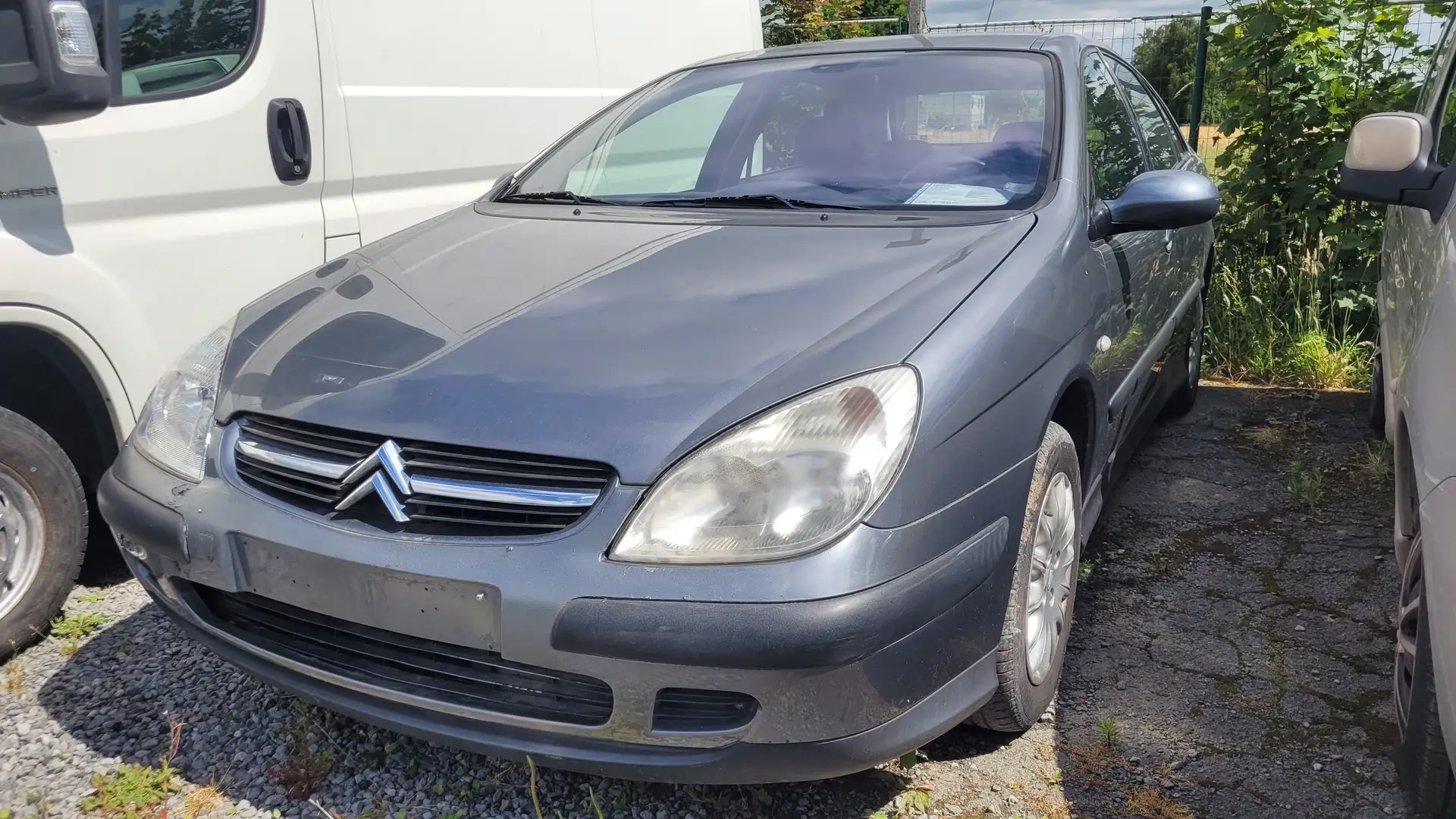 Citroen C5 1.8i 96000km AIRCO euro 4 2003 Gris - 1