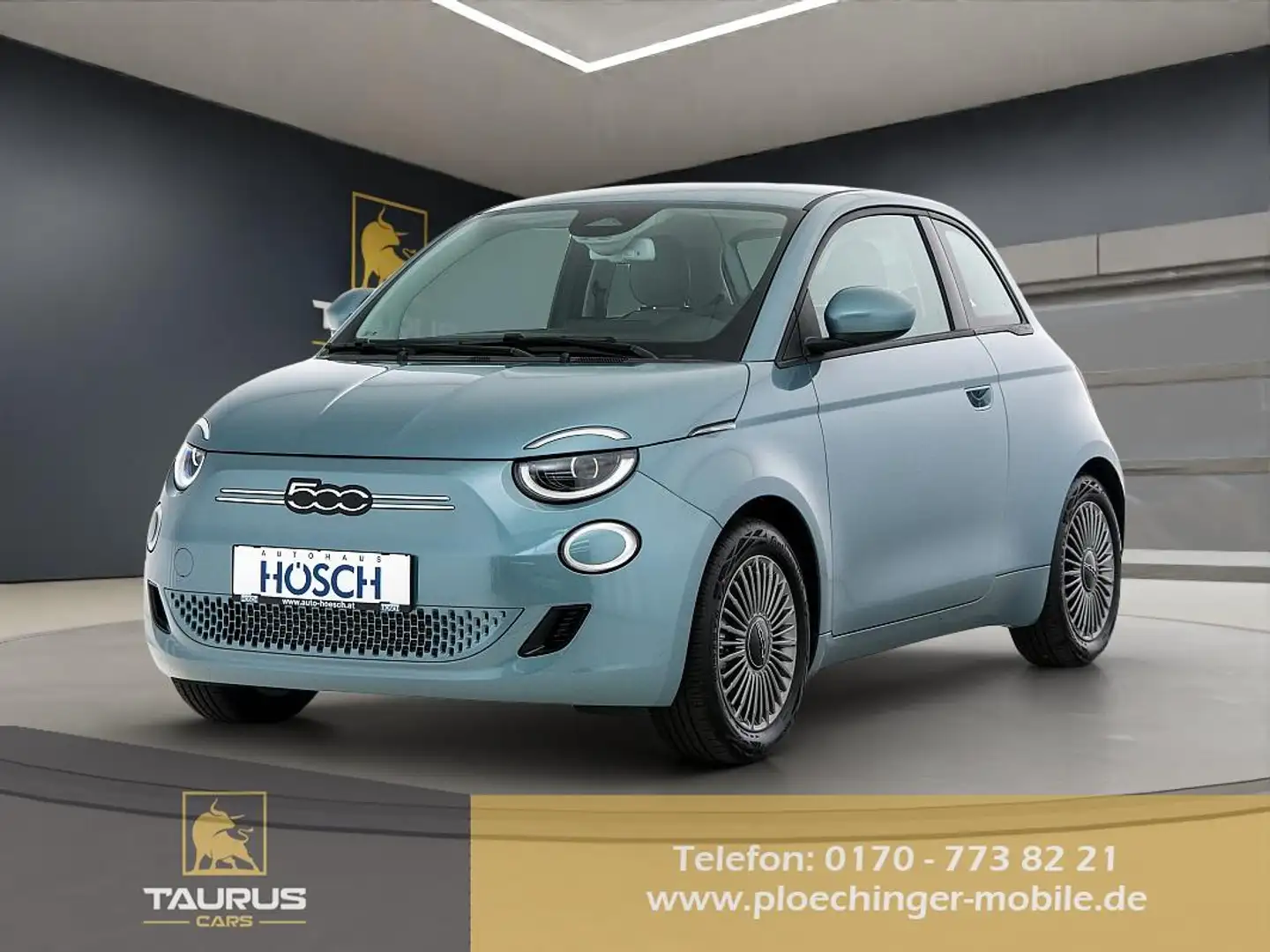 Fiat 500e Icon *NAVI*KLIMA*LED*Ganzjahresreifen*AU NEU! 8... Blau - 1